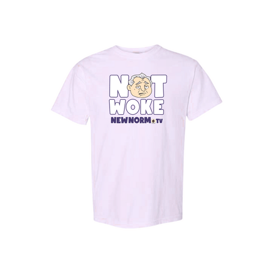 Not Woke Purple T-Shirt